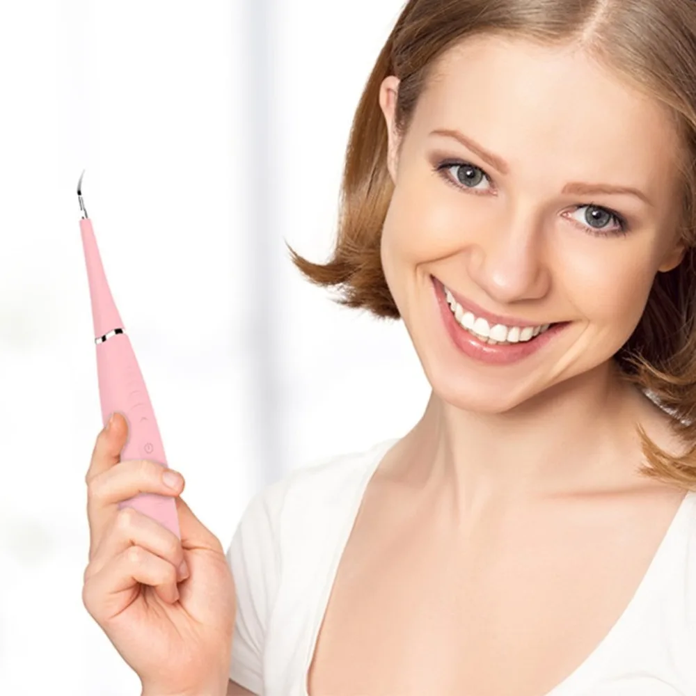 

Portable Electric Sonic Dental Scaler Tooth Calculus Remover Tooth Stains Tartar Tool Dentist Teeth Whitening Oral Hygiene