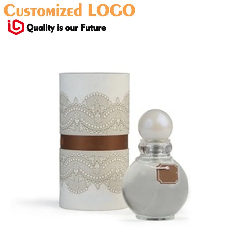 

Round Perfume Gift Box customized your logo MOQ 1000pcs