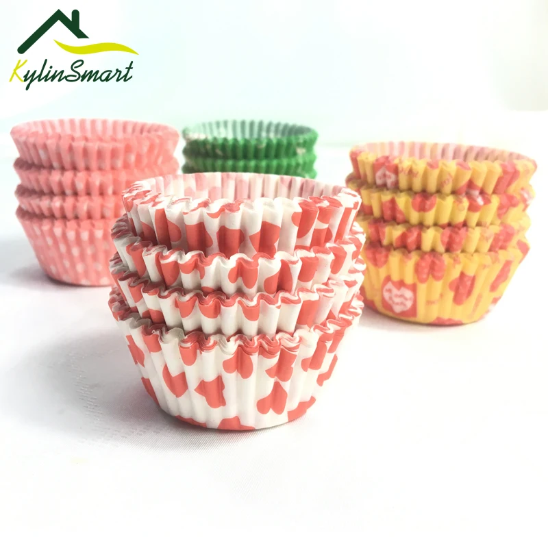 

360Pc/Set Paper Cake Forms Cupcake Liner Baking Muffin Box Cup Case Party Cake Decoration Cupcake Paper Party Supplies