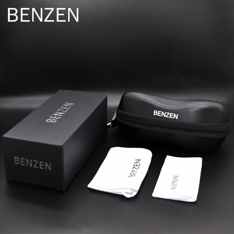 BENZEN, кошачий глаз, солнцезащитные очки, женские, Роскошные, поляризационные, женские, солнцезащитные очки для вождения, UV 400, женские очки, оттенок черный, 6608