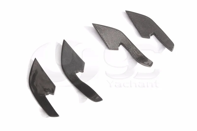 2013-2016 Audi A6 S6 RS6 RS6-Conversion Front Bumper ABT Style Canard CF (2)