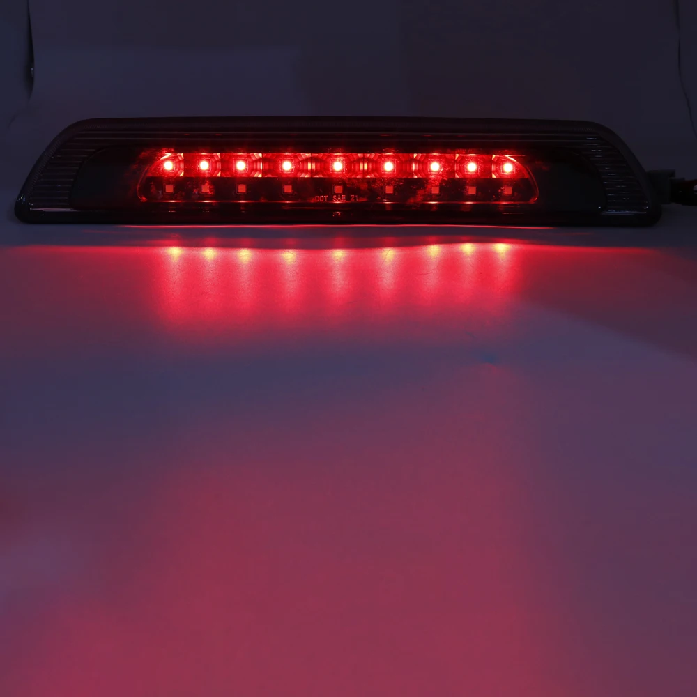 12V Red  White LED Car Styling Third Brake Light Bar Stop Taillight High Mount Rear Warning Light for Toyota Tundra 2007-2018 (21)