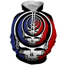 New Fashion Sweatshirt Women Men 3D Print grateful dead blues for allah Hoodies Unisex Casual Hoodie Pullover Hoody Tracksuit dead man s blues