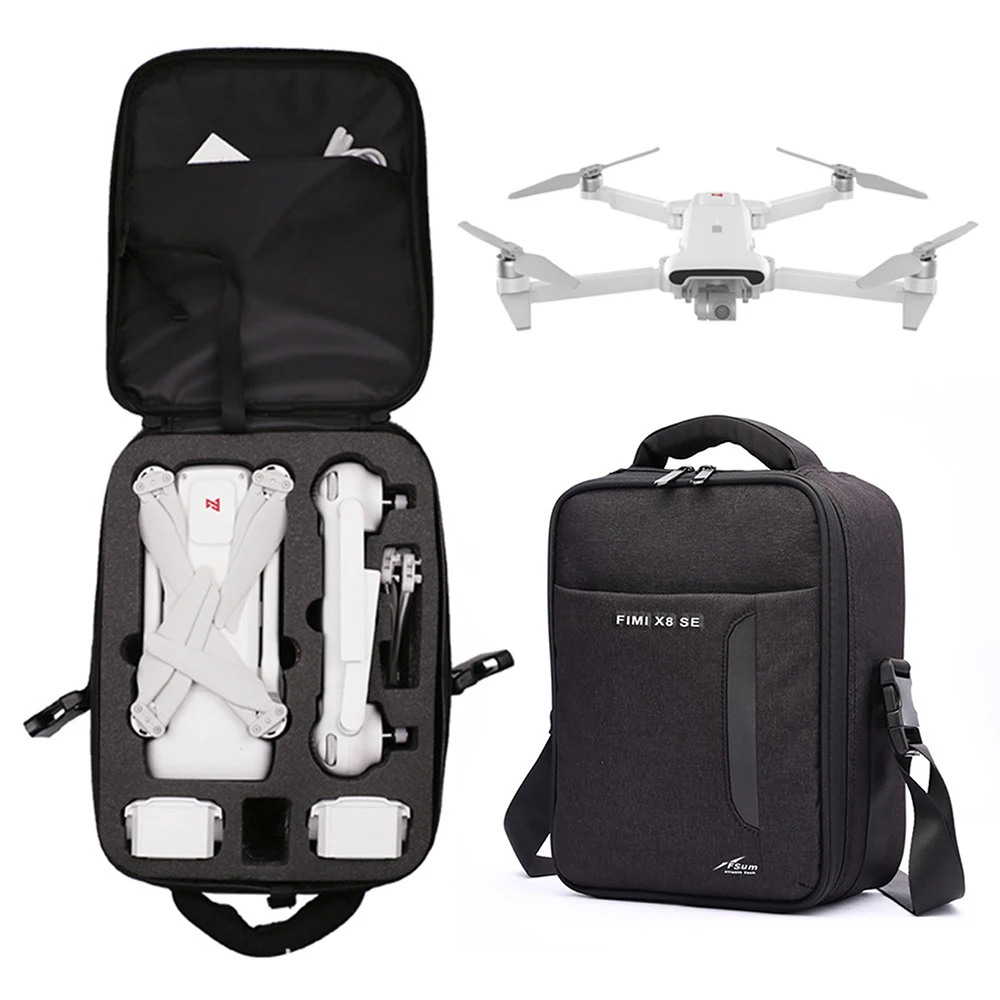 Fimi X8 Se Drone Bag Zaino Portaoggetti In Tela Di Nylon Per Xiaomi Fimi X8 Se Rc Quadcopter Che Trasporta Borsa Portatile Proteggi Accessori