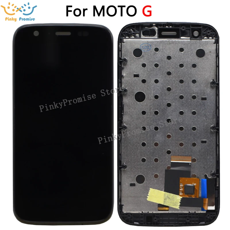

Brand new LCD For Motorola moto G lcd xt1032 xt1033 display screen with touch digitizer with frame assembly replacement parts