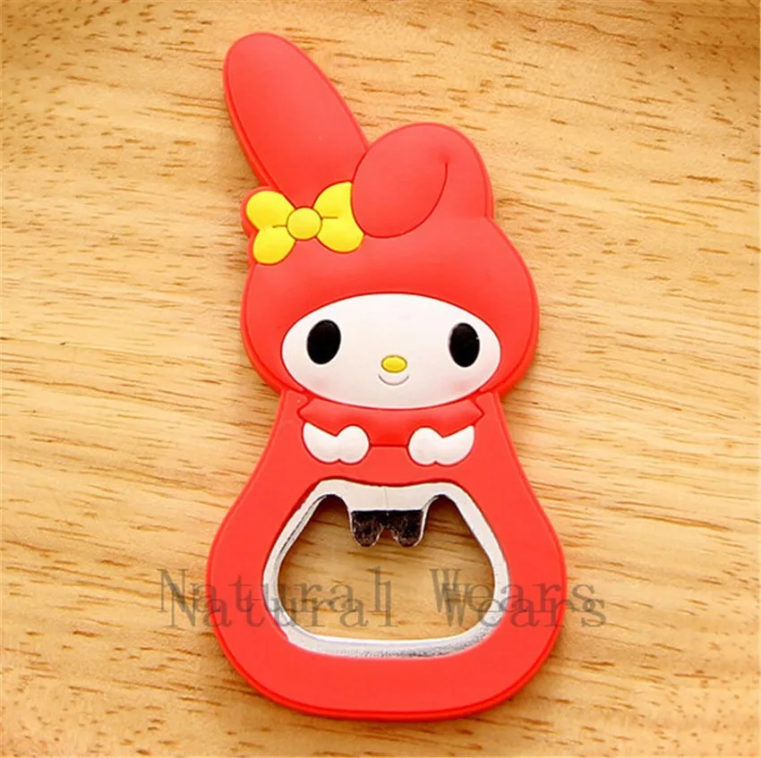 Cute Red Baby Rubber Duck Bottle Opener Fridge Magnet
