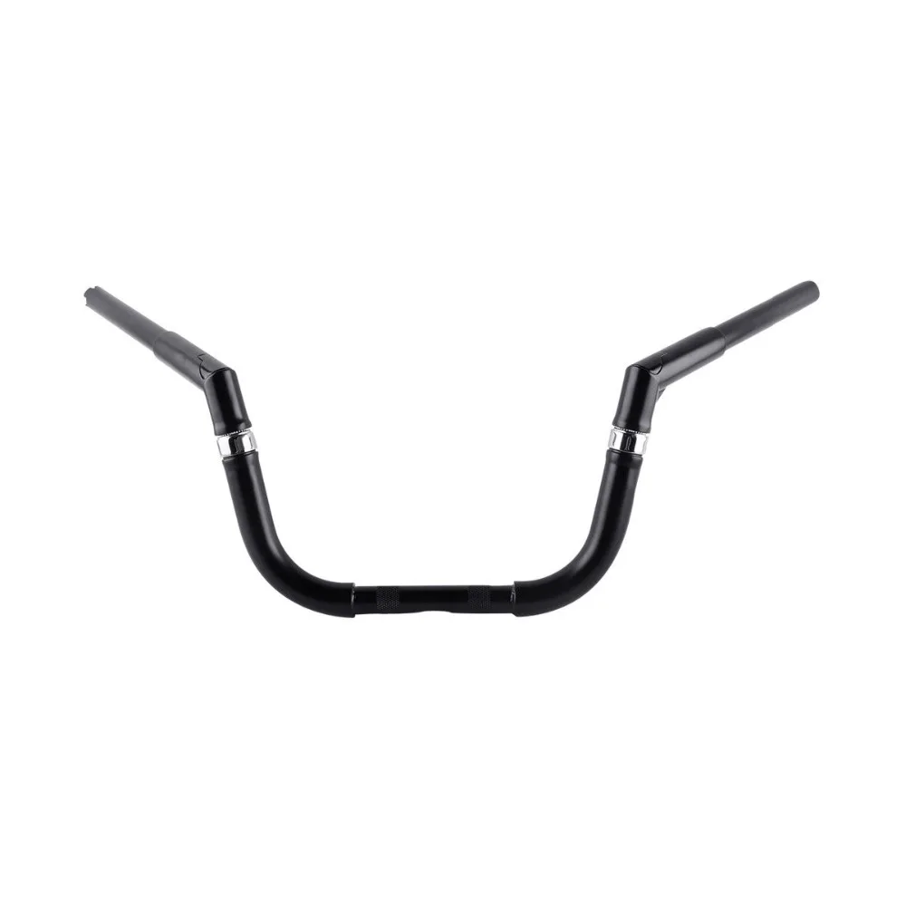 

Black 8" Rise Fat Mini-Ape Handlebar For Harley Softail Slim Deluxe Fat Boy FLSS FXST FXSTB 2000-17 Sportster XL1200X