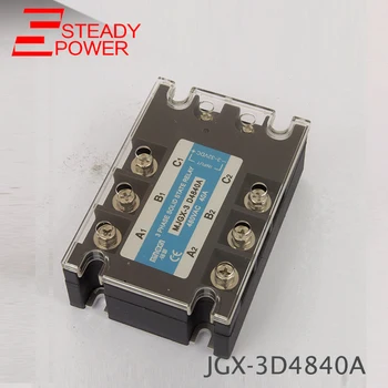 

Three phase solid state relay DC Control AC 40A 50A actually 3-32VDC TO 24-380VAC 40DA 40AA 50DA 50AA Relay Solid State