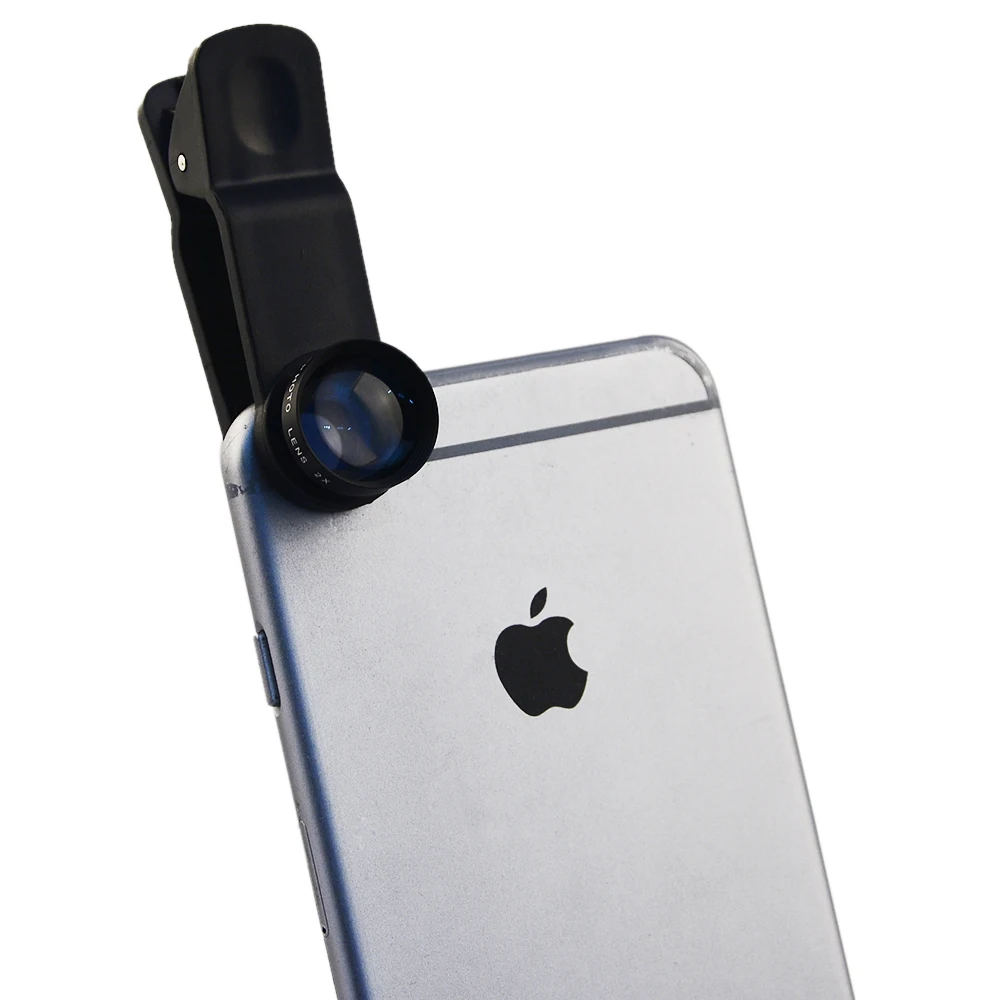 Объектив для телефона 2X Zoom Pro телеобъектив Оптический iPhone 7X8 6 6S Plus 5 4 Ipad samsung Xiaomi