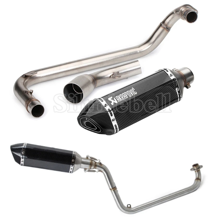 Akrapovic выхлопная труба мотоцикла MSX125 без шнуровки Escape Moto глушитель выхлопной