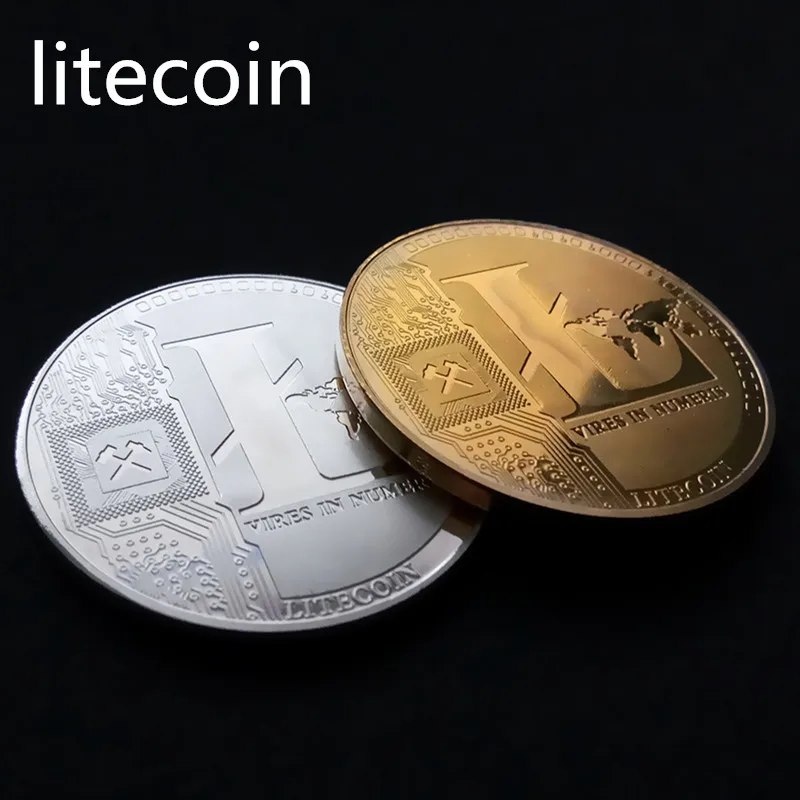 Gold Plated Virtual metal commemorative coin Bitcoins Souvenir art collectible business gift holiday decoration gift Antique Im