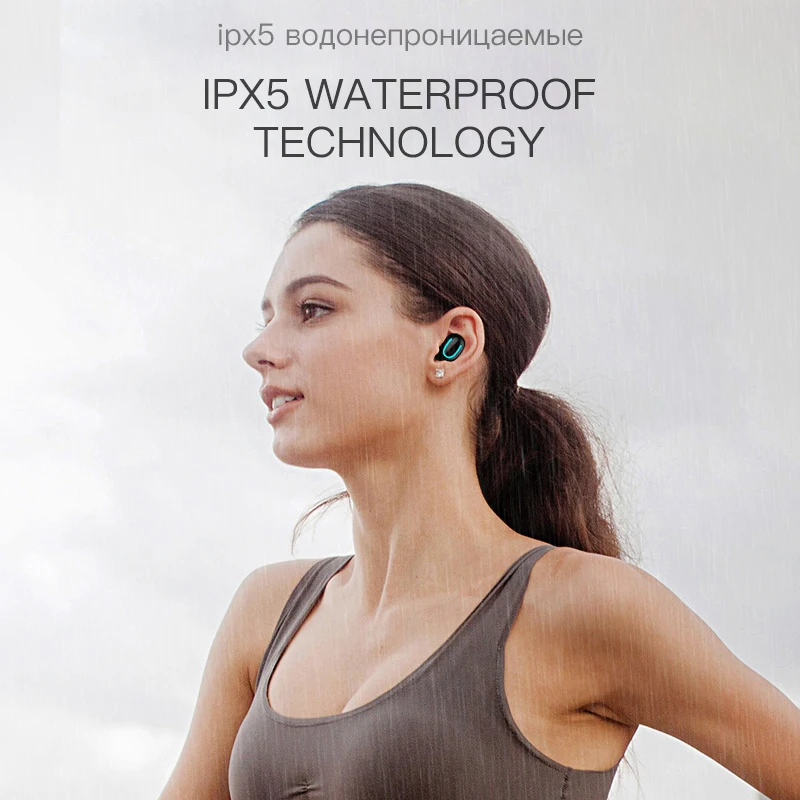 Esvne Q32 TWS 5.0 Bluetooth Wireless Earphones Handsfree Headset 3D Surround Sound Sports In-Ear Waterproof Wireless Earphones Esvne Q32 TWS 5.0 Bluetooth Wireless Earphones Handsfree Headset 3D Surround Sound Sports In-Ear Waterproof Wireless Earphones