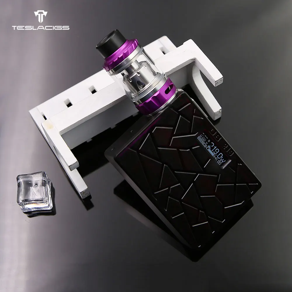 Оригинальный Teslacigs DB 219 Вт комплект электроник sigara с мини баком без батареи 18650 Vape