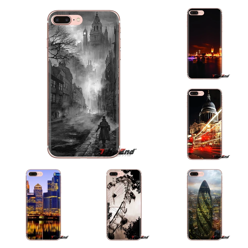 

Transparent Soft Cases Covers For Xiaomi Redmi 4A S2 Note 3 3S 4 4X 5 Plus 6 7 6A Pro Pocophone F1 London Fantasy Night Full