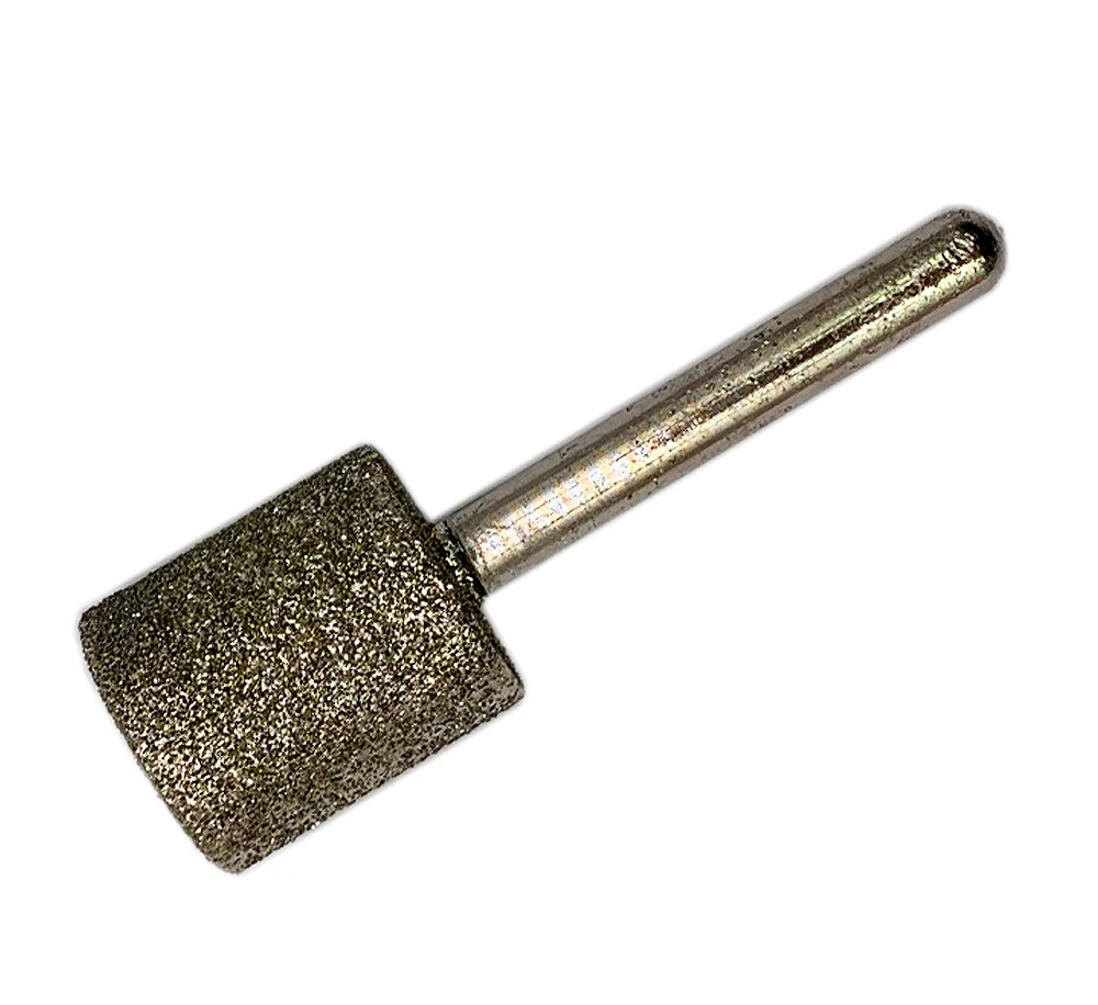1 шт. 46 # цилиндрические биты 6-25 мм Наждачная шлифовка точки Алмазные абразивные биты шлифовка нефрита заусенцы зубы прибор для ювелиров