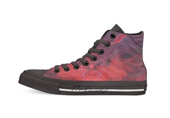 

Flare High Top Canvas Shoes Flat Casual Custom Unisex Sneaker Drop Shipping