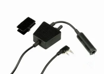 

Z Tactical headphone E-Switch PTT Push To Talk Headset Adapter 1 - 2 Pin Radio Airsoft