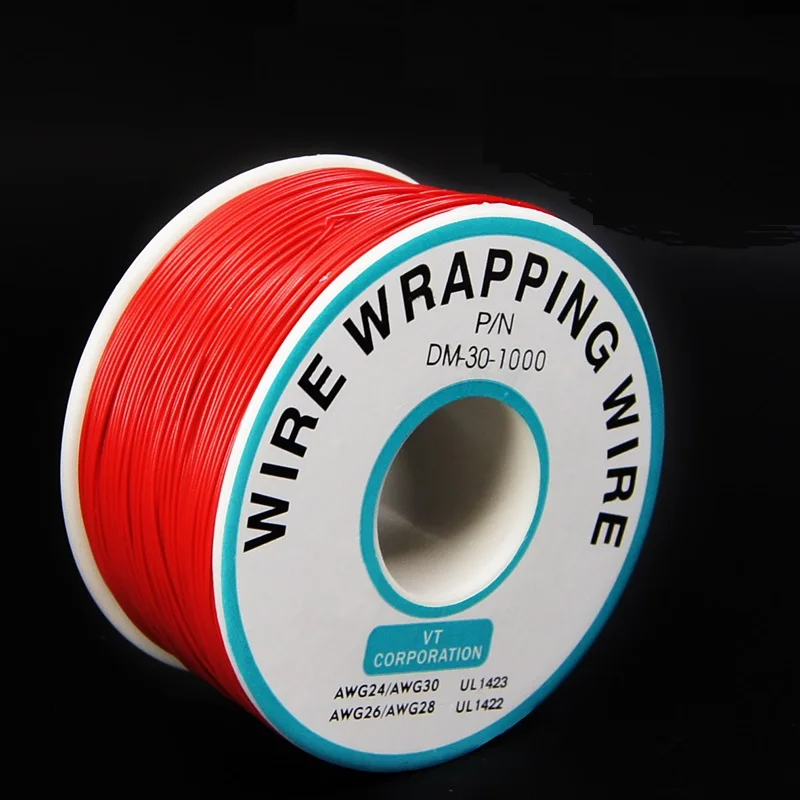 Fios Elétricos soldagem 0.25mm wire-wrapping fio 30awg Tipo Pacote Peso : 0.122kg (0.27lb.)