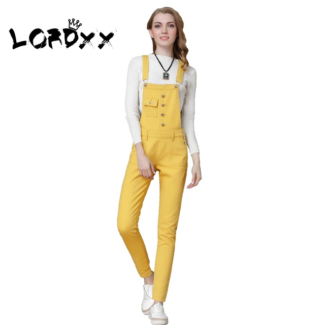 yellow jumpsuit womens