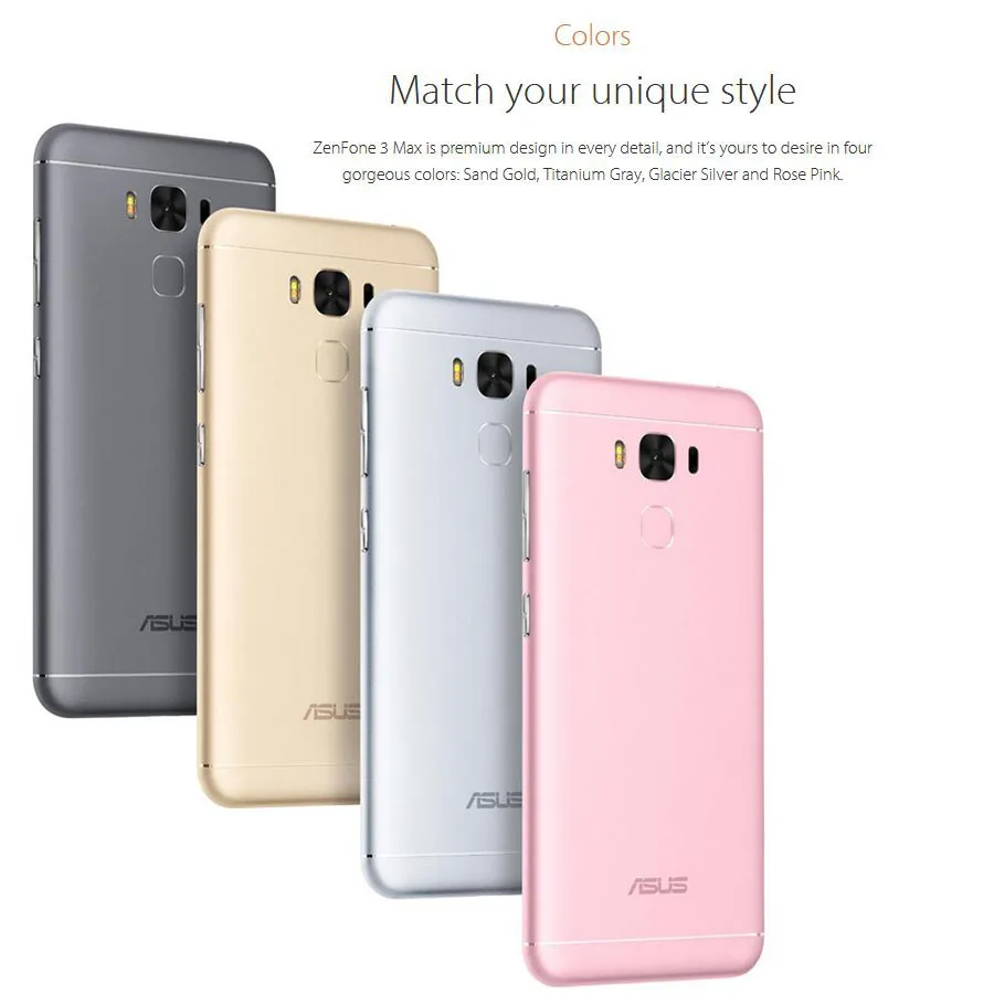 Оригинал ASUS ZenFone 3 Max ZC553KL 4G LTE мобильный телефон 5 &quotAndroid 1080x1920 ГБ 32 Восьмиядерный 4100