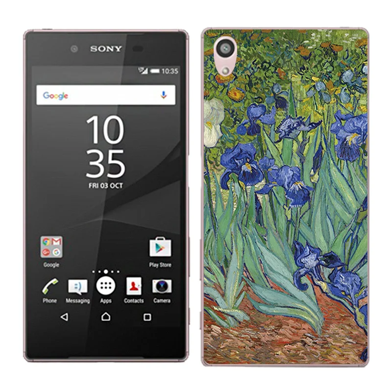 Для sony Xperia Z5 чехол s пейзаж окрашенный задний Мягкий силиконовый чехол для sony Xperia Z5 E6003 E6633 E6653 E6683 чехлы для телефонов