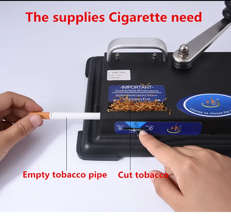 Дизайн измельчитель табака ручной металлический автоматический сигареты прокатки машина ролик матч пустая табачная трубка курительная