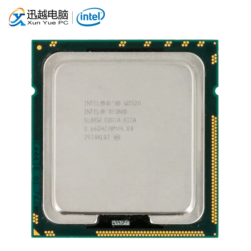 

Intel Xeon W3520 Desktop Processor W3520 Quad-Core 2.66GHz 8MB L3 Cache LGA 1366 Server Used CPU