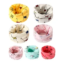 Мультфильм ребенка шарф зимняя детская Шарфы для женщин Обувь для мальчиков Обувь для девочек уплотнительное кольцо шарф Демисезонный 6 Стиль