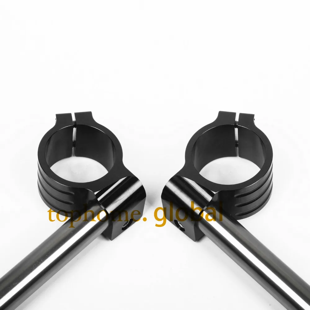 

Black Color 43mm Regular Normal CNC Clip Ons Handlebars Universal Fork Handle Bars Motorcycle