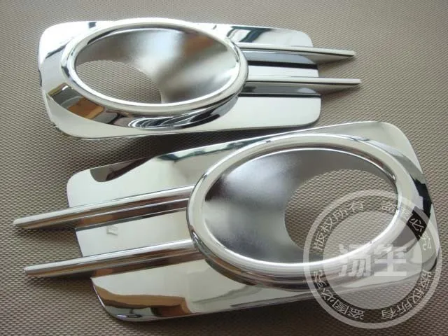 

ABS Chrome Front Fog light Lamp Cover Trim For 2010-2012 VW Tiguan
