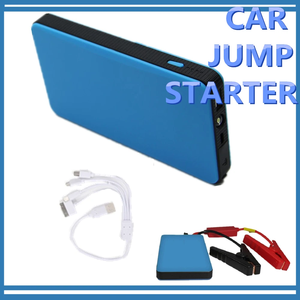 

12V Car Jump Starter LED Light Multi-Function Power Bank Emergency Charger Booster Battery Portable For Digital Devices Charging