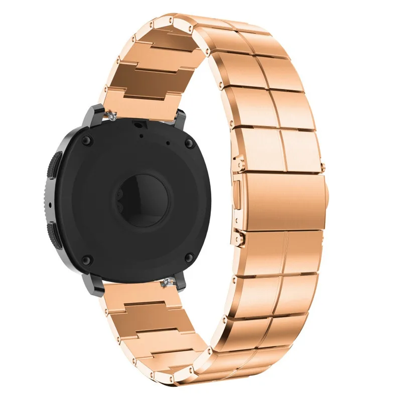 Luxury Wrist Strap Stainless Steel Watch Band Replacement Strap For Samsung Gear Sport 175MM Smart Watch Band 40MR2201