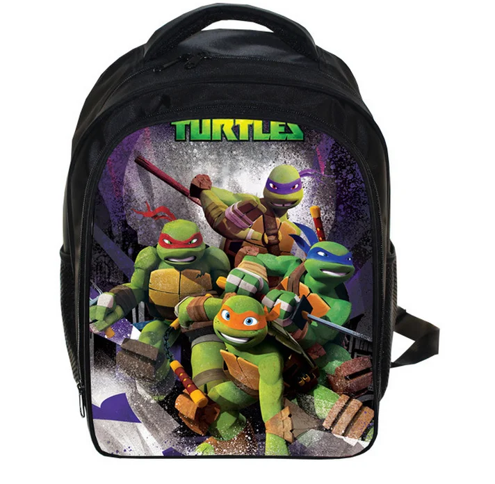 

13 Inch Ninja Turtles TMNT School Bags for Kindergarten Children kids School Backpack for Girls Children's Backpacks Mochila