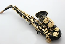 YAS-875EX Altsaxophon Flache Instrument Schwarz Nickel Vergoldung KOSTENLOSER VERSAND Messing Graviert Altsaxophon Musikinstrument