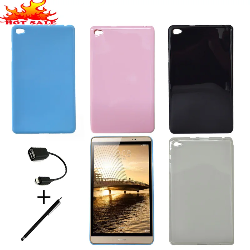 

Ultra Slim Case Cover For Huawei MediaPad M2 8.0 M2-801W M2-803L 8" Tablet Soft Silicon Back Cover Shockproof Protective Case