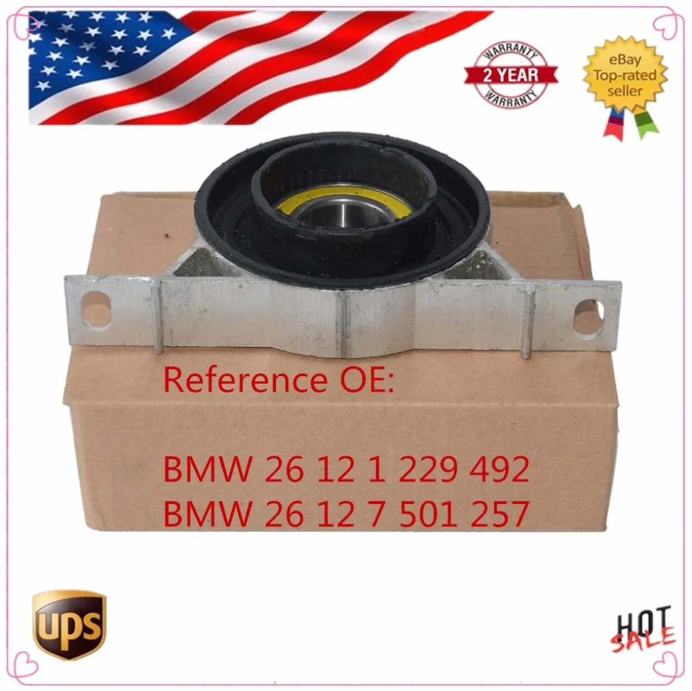 Brand New CARDAN DRIVE SHAFT DRIVESHAFT CENTER SUPPORT+BEARING For BMW