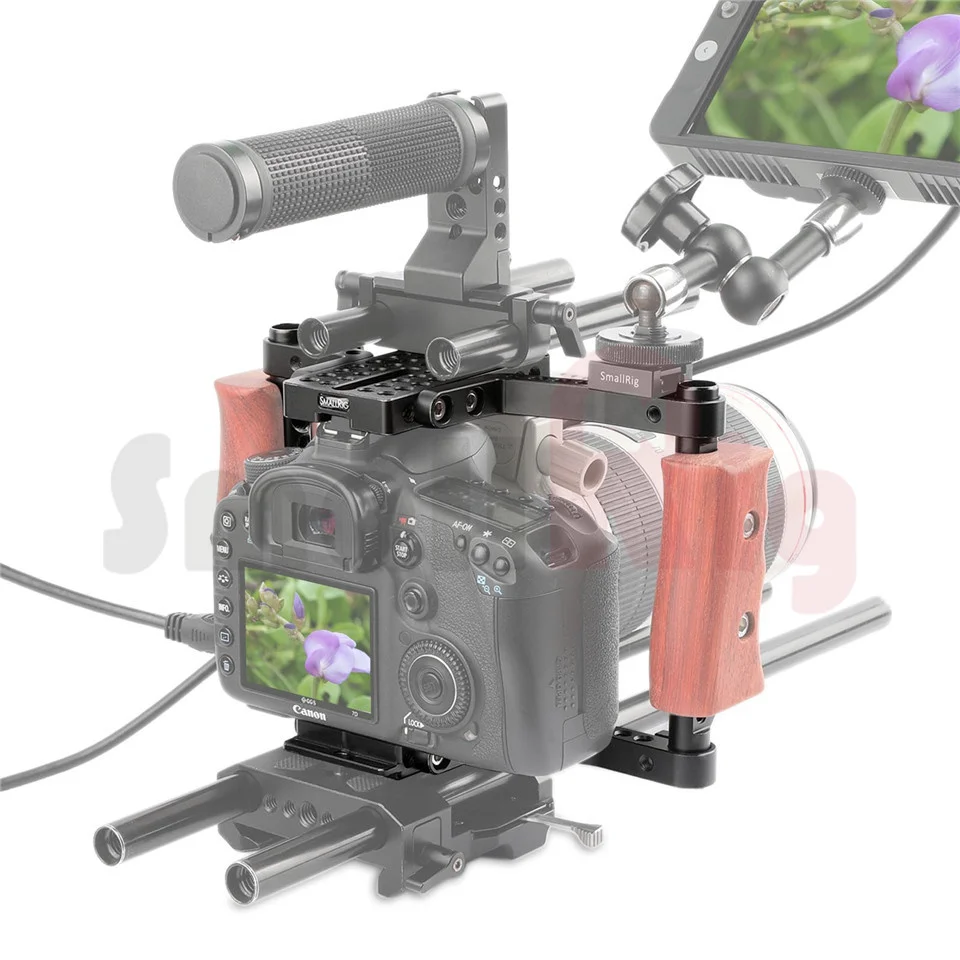 SmallRig DSLR Camera Cage for Canon 650D 600D 550D For Sony a7 a7II For Panasonic GH5 GH4 GH3 GH2 Cage Rig -1630