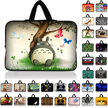 

7 10 12 17 13 15 15.6 17.3 inch Cute Cat Laptop Sleeve Waterproof Shockproof Sleeve Pouch Bag Tablet Case Cover For Dell HP ASUS