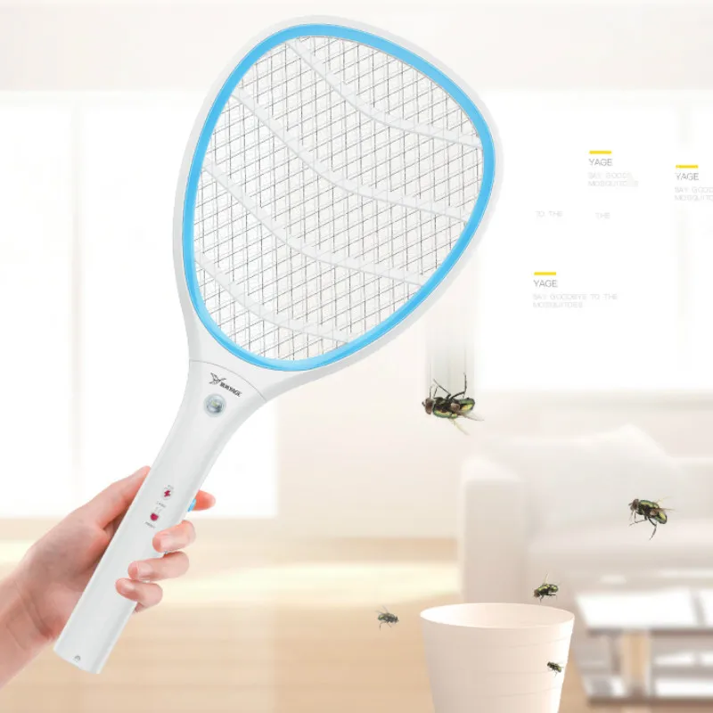

YAGE Electric Mosquito Swatter Mosquito Killers Pest Control Bug Zapper Reject Racket Trap Home Tool 2200V Electric Shock 400mAh