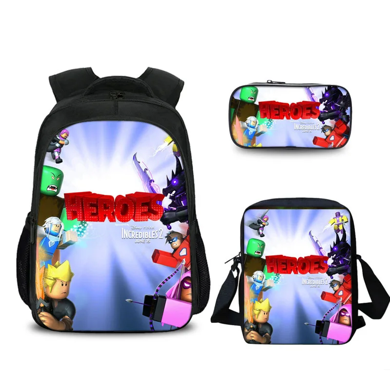 13 Styles Jeu Roblox Casquettes Dessin Animé Enfants été - roblox sac #U00e0 dos avec casquette de baseball et chapeau tricot#U00e9 #U00e9tudiant bookbag ordinateur portable sac #U00e0 dos voyage ordinateur sac pour gar#U00e7ons