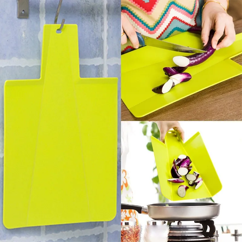 

Folding Chopping Cutting Board Set Holder Assorted Cook Kitchen Gadgets Tools 10.31
