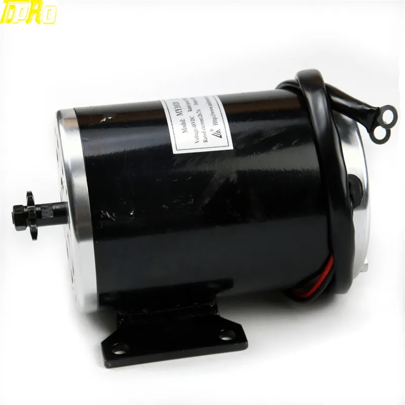 

TDPRO MY1020 9 Teeth Motorcycle Electric Brush Motor 48V 1000W Motorbike Starter Moto Moped Regulator For ATV Go Kart Pit Bike