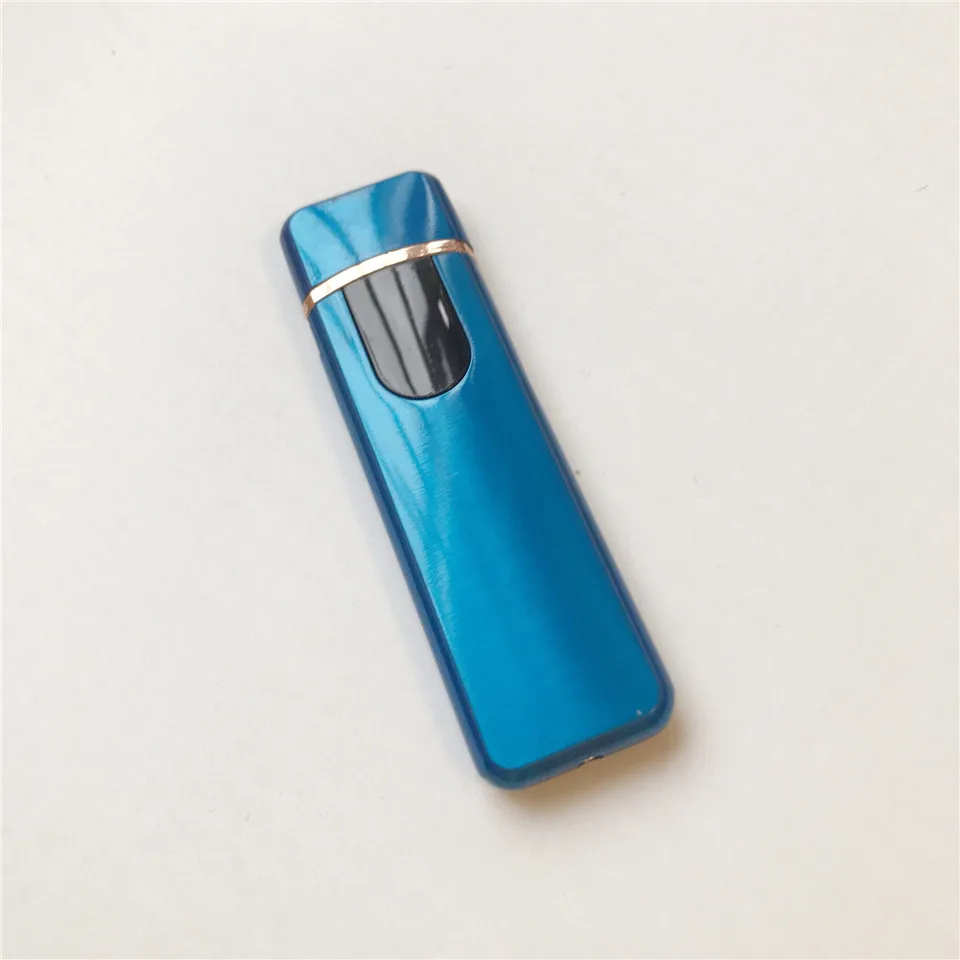Touch Sensitive USB Electric Lighter Windproof  Rechargeable Turbo Electronic Lighter (5)
