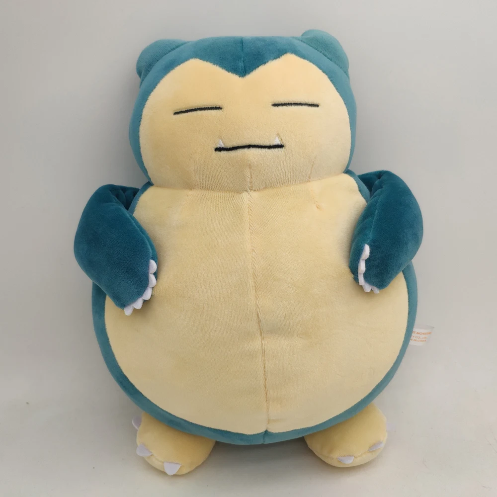 Pokemon Подлинная SNORLAX Jumbo плюшевая игрушка мягкая кукла 28 см Новинка|Персонажи