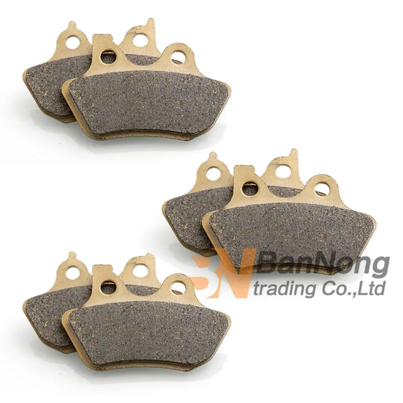 Motorcycle Front Rear Brake Pads For Harley Touring Electra Street