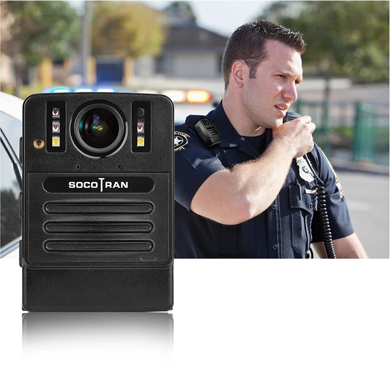 

SOCOTRAN DSJ-S9 HD live Law Enforcement Recorder Police body video camera with 2" LCD display,2304x1296P Resolution,16GB Memory