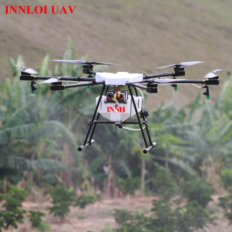 

DIY Capacity 15L heavy lift drone agriculture sprayer with autopilot GPS remote control drone with automatic spray function