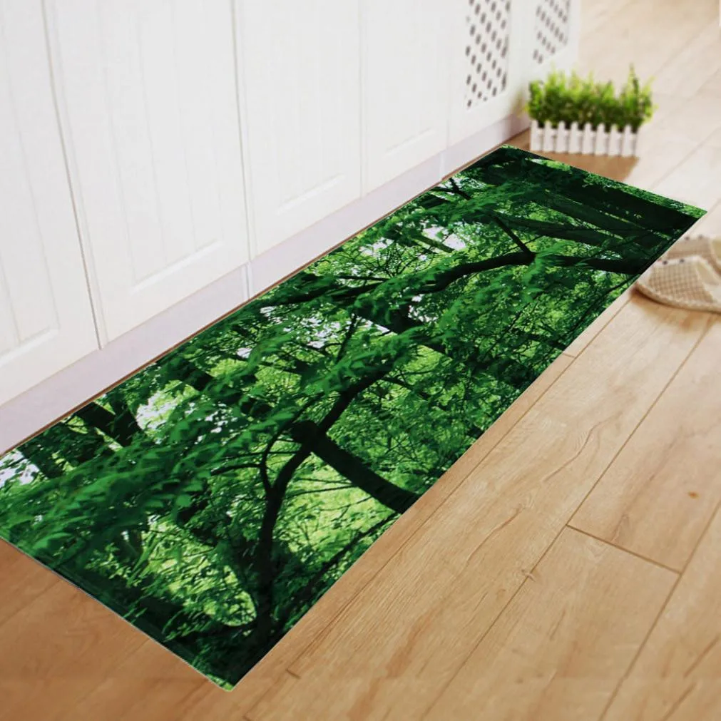 Зеленые панели для пола