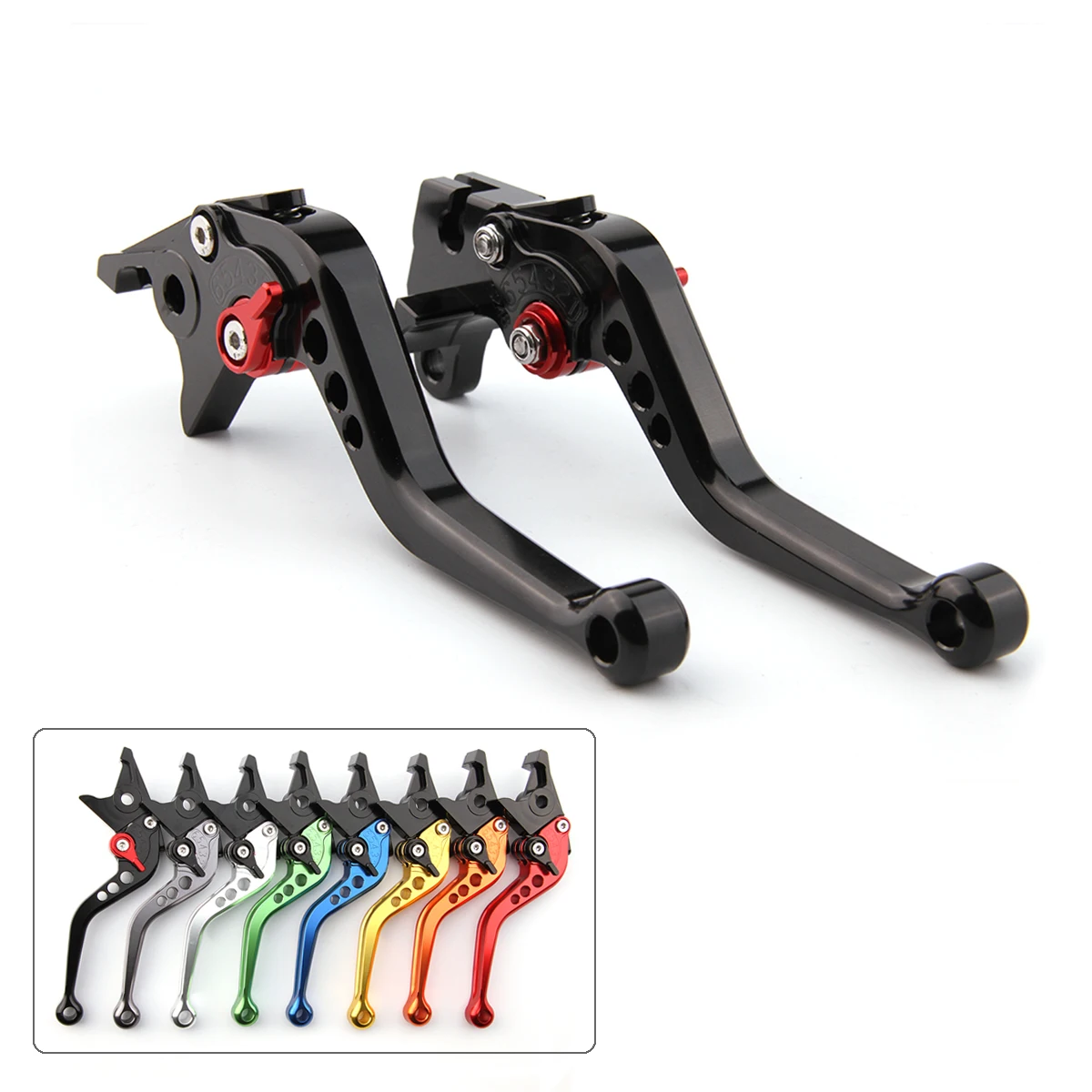 

CNC Levers for GSXR600/750 1997-2003 GSXR1000 2001-2004 SFV650 TL1000S Motorcycle Adjustable Short Long Brake Clutch Levers