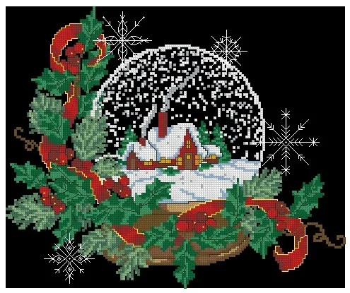 Купить Новогодний Набор Вышивка